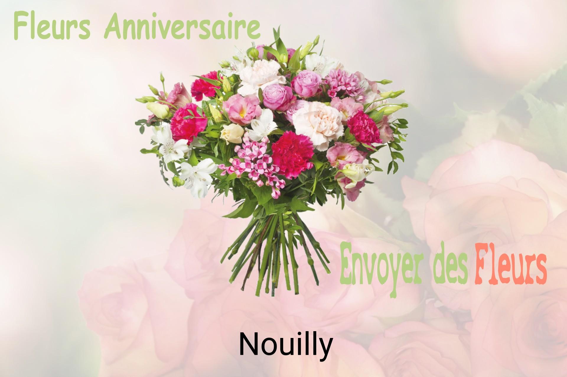Bouquet de fleurs d’anniversaire livré à Nouilly